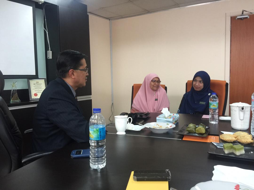 Lawatan Kerja YBhg. Dato' Anas bin Ahmad Zakie, Ketua Pengarah Insolvensi ke Cawangan MdI Wilayah Persekutuan-1