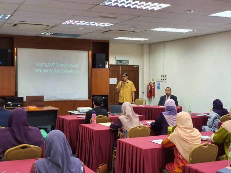 18 Februari 2020 | Mesyuarat Penyelarasan MPK Bahagian Perakaunan di Institut Perakaunan Negara, Sabak Bernam