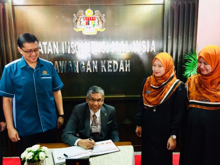 25 April 2019 | YBhg Dato KPI Menerima Dan Mengiringi Lawatan Rasmi YBTM Tuan Mohamed Hanipa Bin Maidin, Timbalan Menteri Di Jabatan Perdana Menteri (Undang-Undang) Di MdI Negeri Kedah