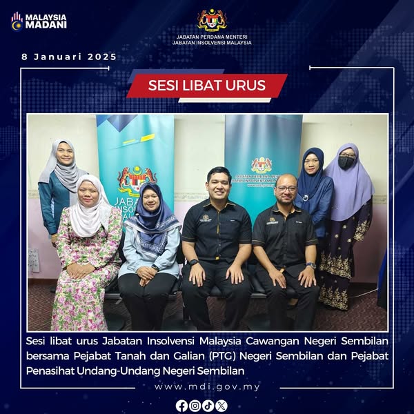 8 Januari 2025 | Sesi Libat Urus Bersama PTG dan Pejabat Penasihat Undang-Undang Negeri Sembilan