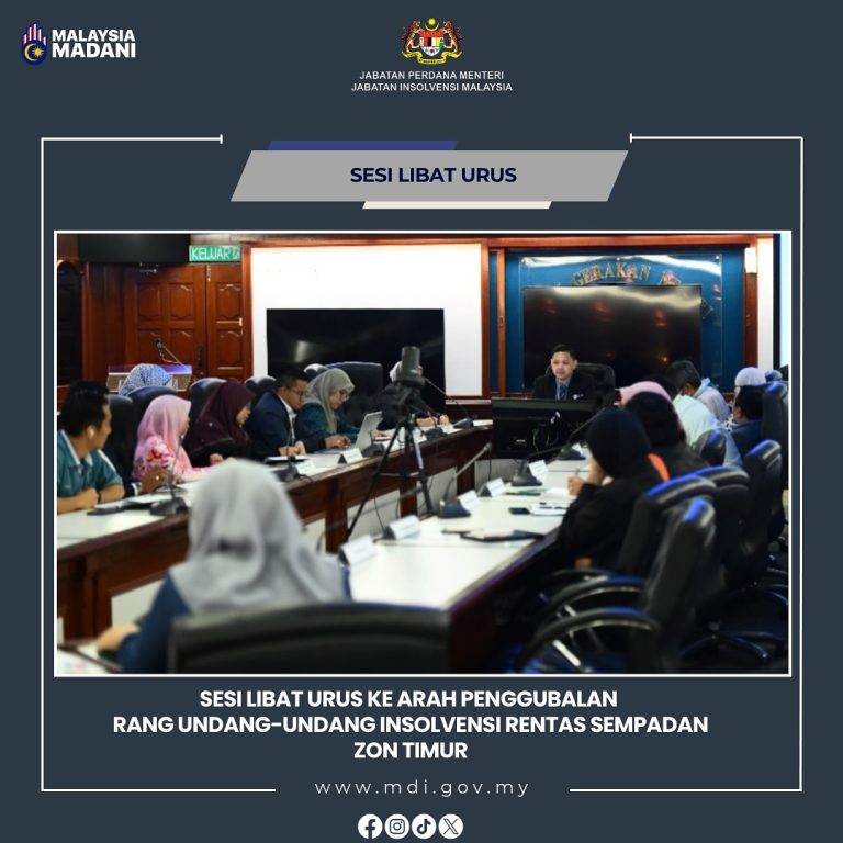 19 Mac 2025 | Sesi Libat Urus Ke Arah Penggubalan Rang Undang-Undang Insolvensi Rentas Sempadan Zon Timur