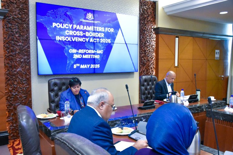 5 Mei 2025 | Mesyuarat Kedua Jawatankuasa Utama Reformasi Insolvensi Rentas Sempadan (CBI-REFORM-MC)