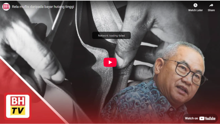18 Januari 2025 | Rela Muflis Daripada Bayar Hutang Tinggi