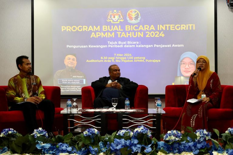 7 Mac 2024 | Program Bual Bicara Integriti APMM Tahun 2024