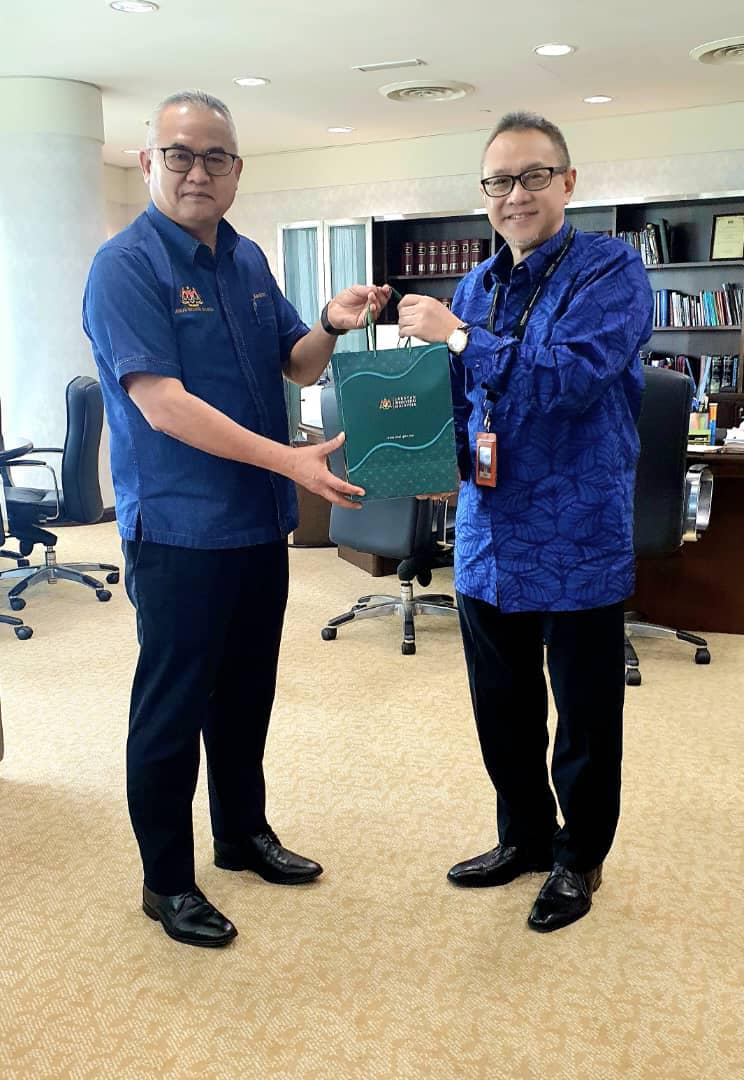28 Ogos 2024 | Kunjungan Hormat Ketua Pengarah Insolvensi Malaysia (KPI) ke atas Ketua Bahagian Syariah dan Pengharmonian Undang-Undang