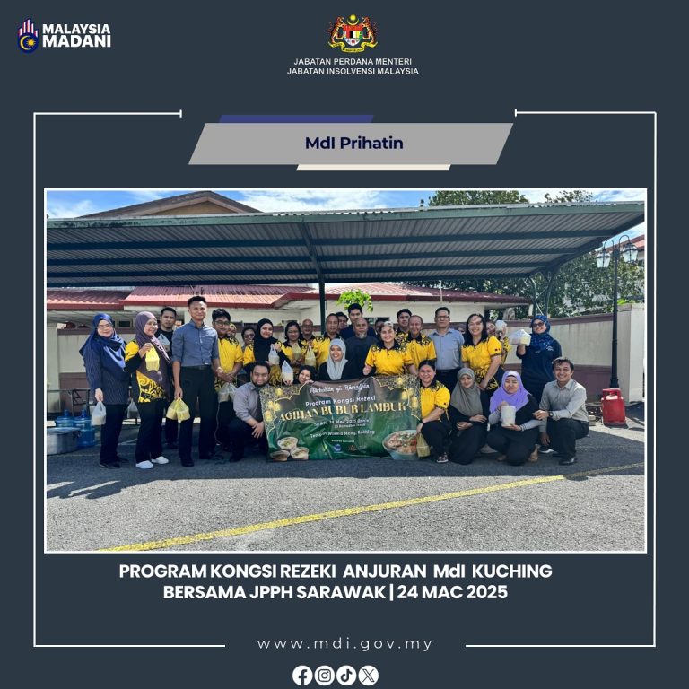 24 Mac 2025 | Agihan Bubur Lambuk di Sarawak