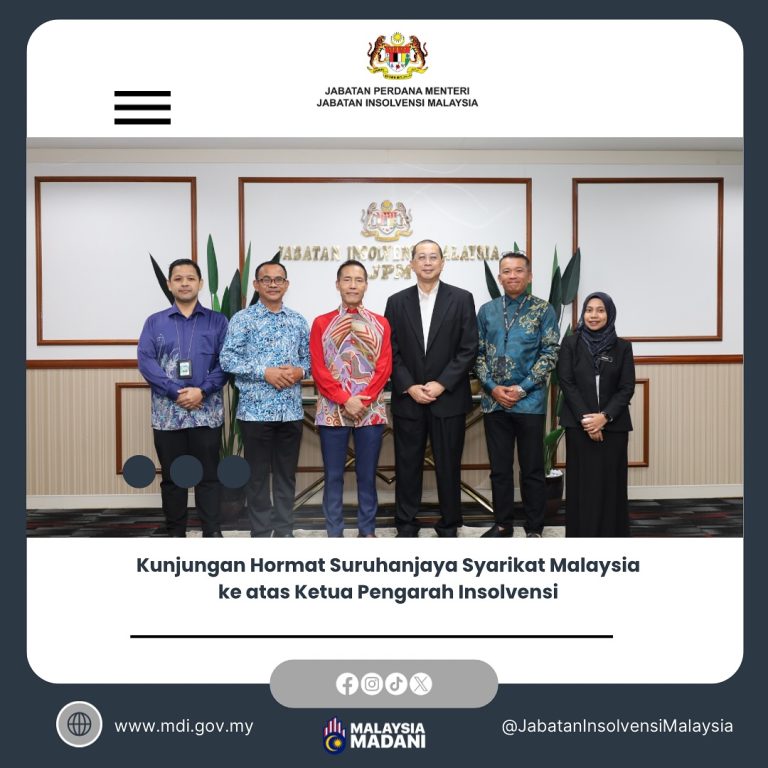 26 Jun 2025 | Kunjungan Hormat Suruhanjaya Syarikat Malaysia Ke Atas Ketua Pengarah Insolvensi