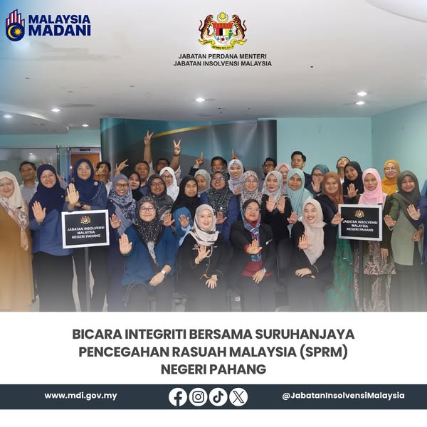 16 Julai 2025 | Bicara Integriti Bersama Suruhanjaya Pencegahan Rasuah Malaysia (SPRM) Negeri Pahang