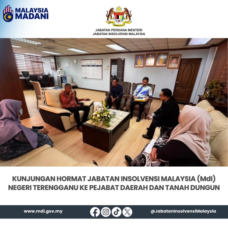 27 Julai 2025 | Kunjungan Hormat Jabatan Insolvensi Malaysia Negeri Terengganu Ke Pejabat Daerah dan Tanah Dungun