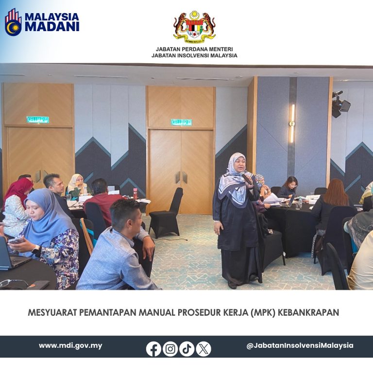 11-14 Ogos 2025 | Mesyuarat Pemantapan Manual Prosedur Kerja (MPK) Kebankrapan