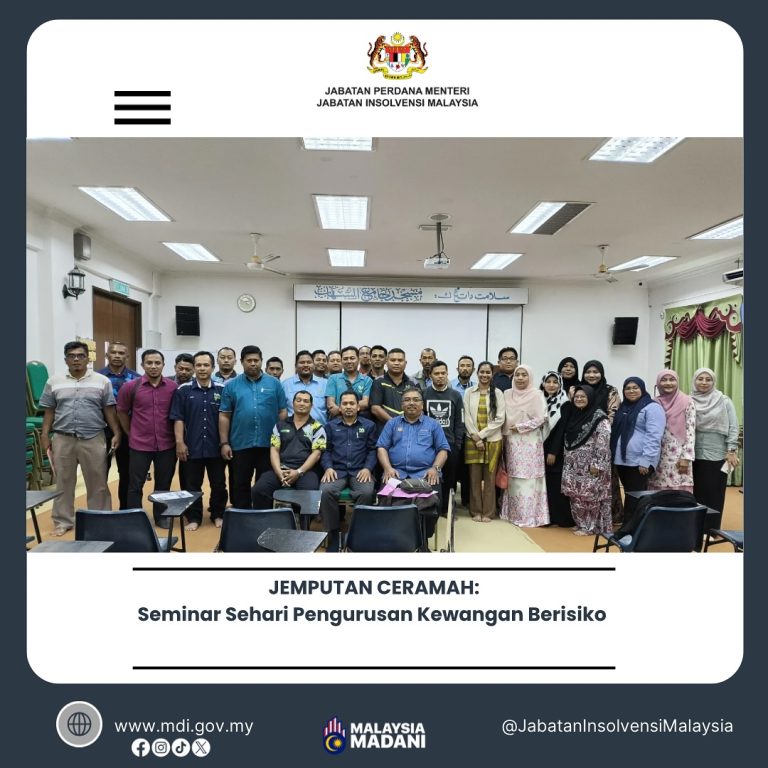 14 Julai 2025 | Jemputan Ceramah : Seminar Sehari Pengurusan Kewangan Berisiko