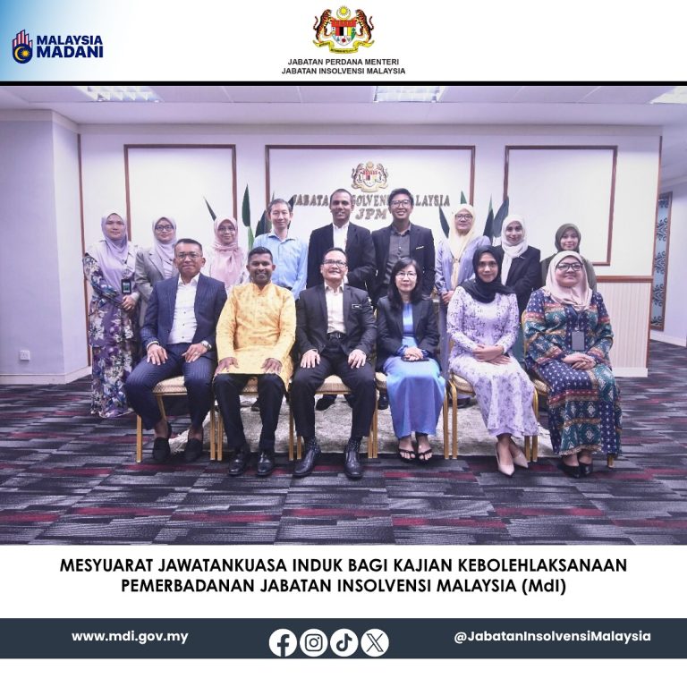 30 Sept 2025 | Mesyuarat Jawatankuasa Induk Bil. 3/2025 bagi Kajian Kebolehlaksanaan Pemerbadanan MdI