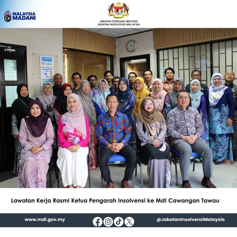11 Dis 2025 | Lawatan Kerja Rasmi Ketua Pengarah Insolvensi Ke Mdi Cawangan Tawau