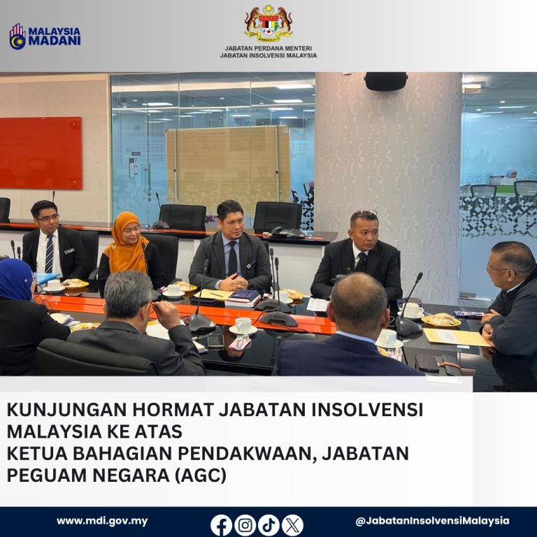 13 Jan 2026 | Kunjungan Hormat Ke Atas Ketua Bahagian Pendakwaan, Jabatan Peguam Negara (AGC)