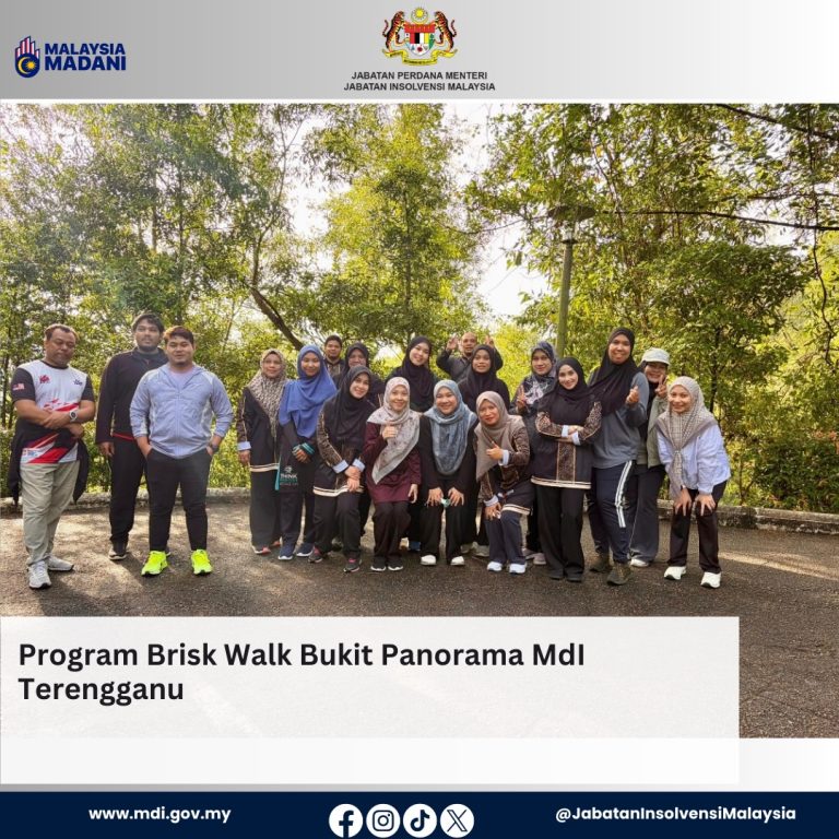 12 Feb 2026 | Program Brisk Walk Bukit Panorama MdI Terengganu