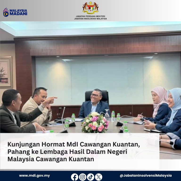 9 Feb 2026 | Kunjungan Hormat MdI Cawangan Kuantan ke Lembaga Hasil Dalam Negeri Malaysia (LHDNM) Cawangan Kuantan