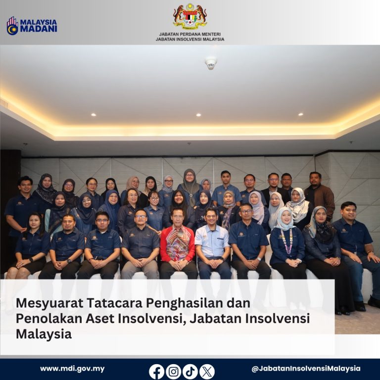 3-6 Feb 2026 | Mesyuarat Tatacara Penghasilan dan Penolakan Aset Insolvensi, Jabatan Insolvensi Malaysia