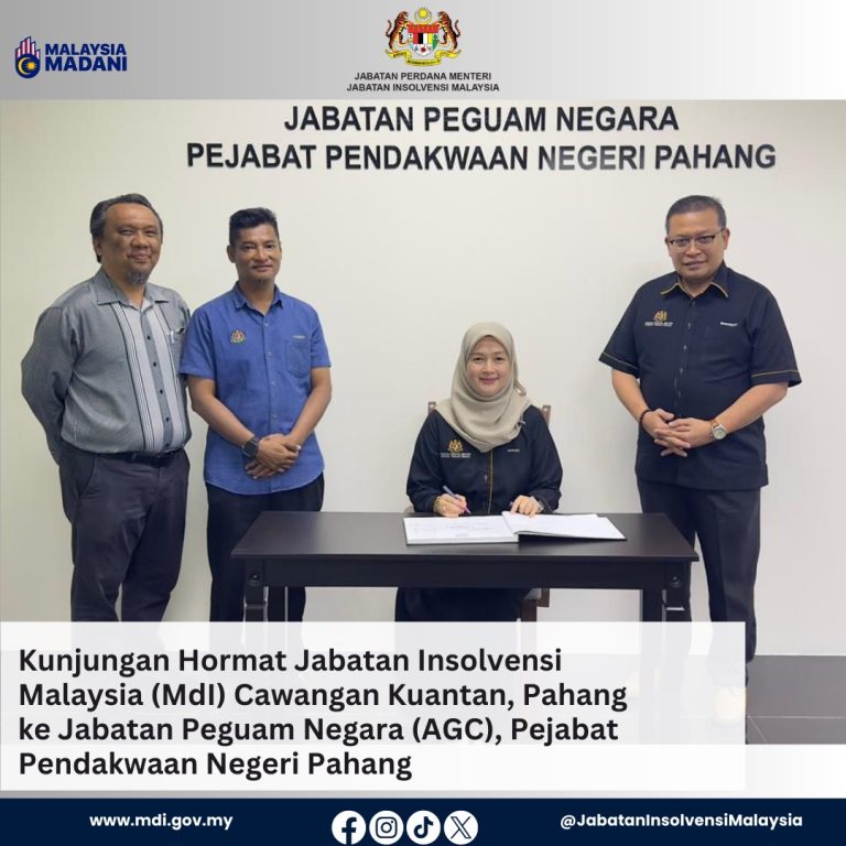 11 Feb 2026 | Kunjungan Hormat MdI Cawangan Kuantan ke Jabatan Peguam Negara (AGC), Pejabat Pendakwaan Negeri Pahang