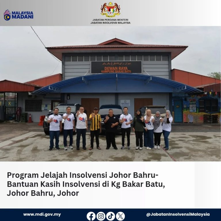 27 Feb 2026 | Program Jelajah Pengerang Insolvensi Johor Bahru di Kg Bakar Batu, Johor