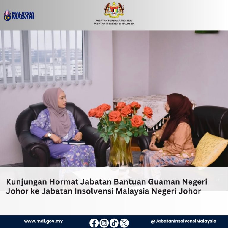 14 April 2026 | Kunjungan Hormat Jabatan Bantuan Guaman Negeri Johor Ke Jabatan Insolvensi Malaysia Negeri Johor