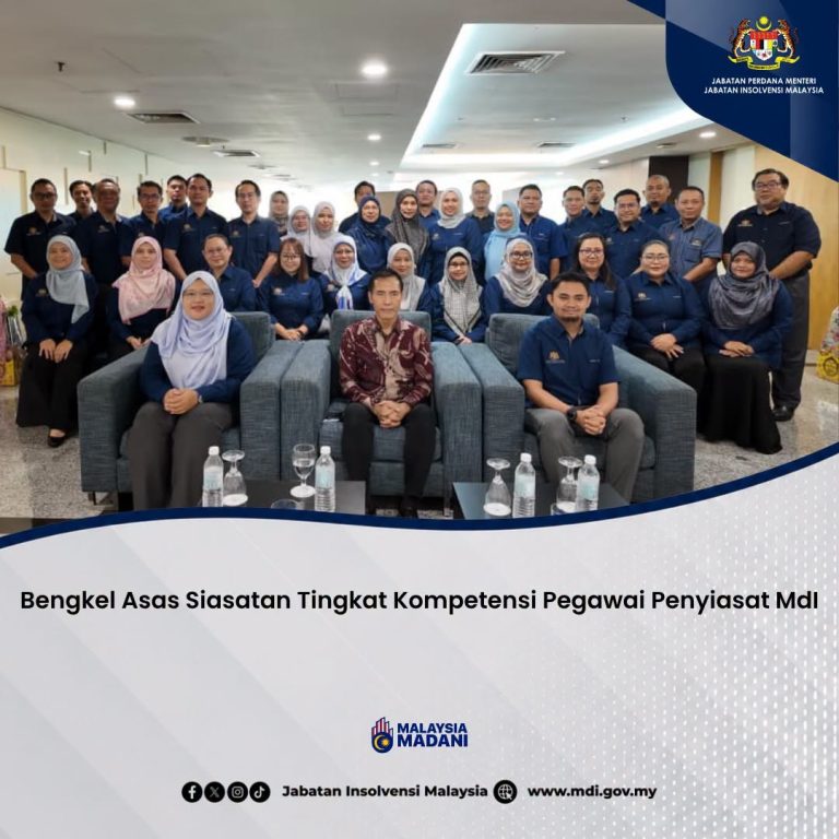 20 Julai 2026 | Bengkel Asas Siasatan Tingkat Kompetensi Pegawai Penyiasat MdI