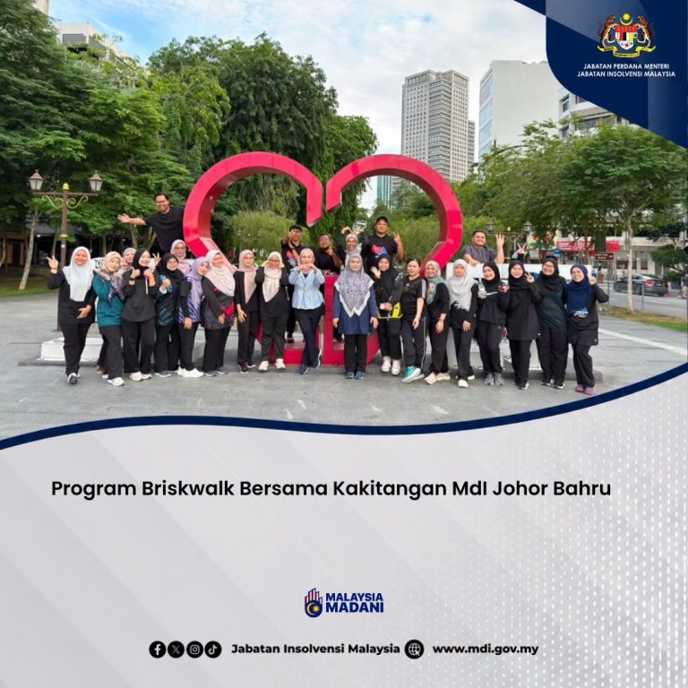 20 Julai 2026 | Program Briskwalk Bersama Kakitangan MdI Johor Bahru