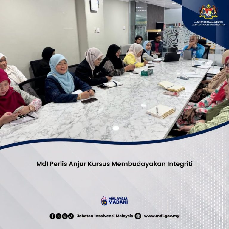 20 Julai 2026 | MdI Perlis Anjurkan Kursus Membudayakan Integriti