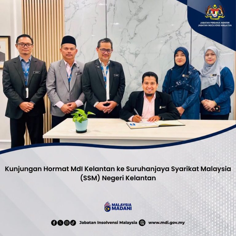 20 Julai 2026 | Kunjungan Hormat MdI Kelantan ke Suruhanjaya Syarikat Malaysia (SSM) Negeri Kelantan