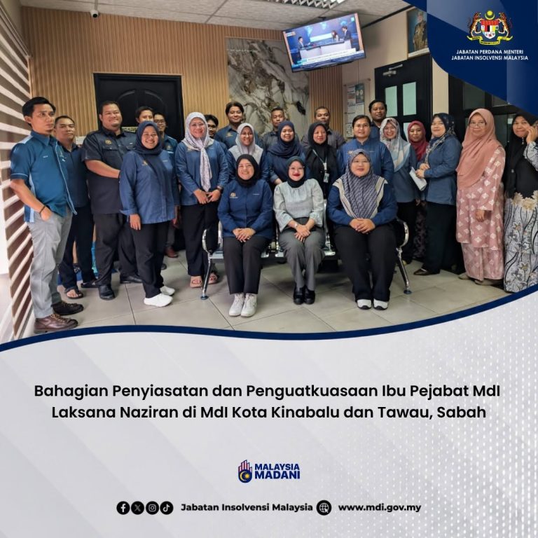 21 Julai 2026 | Bahagian Penyiasatan dan Penguatkuasaan Ibu Pejabat MdI Laksanakan Naziran Di MdI Kota Kinabalu dan Tawau, Sabah