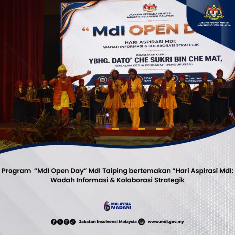 12 Ogos 2026 | Program “MdI Open Day” MdI Taiping Bertemakan “Hari Aspirasi MdI: Wadah Informasi & Kolaborasi Strategik”