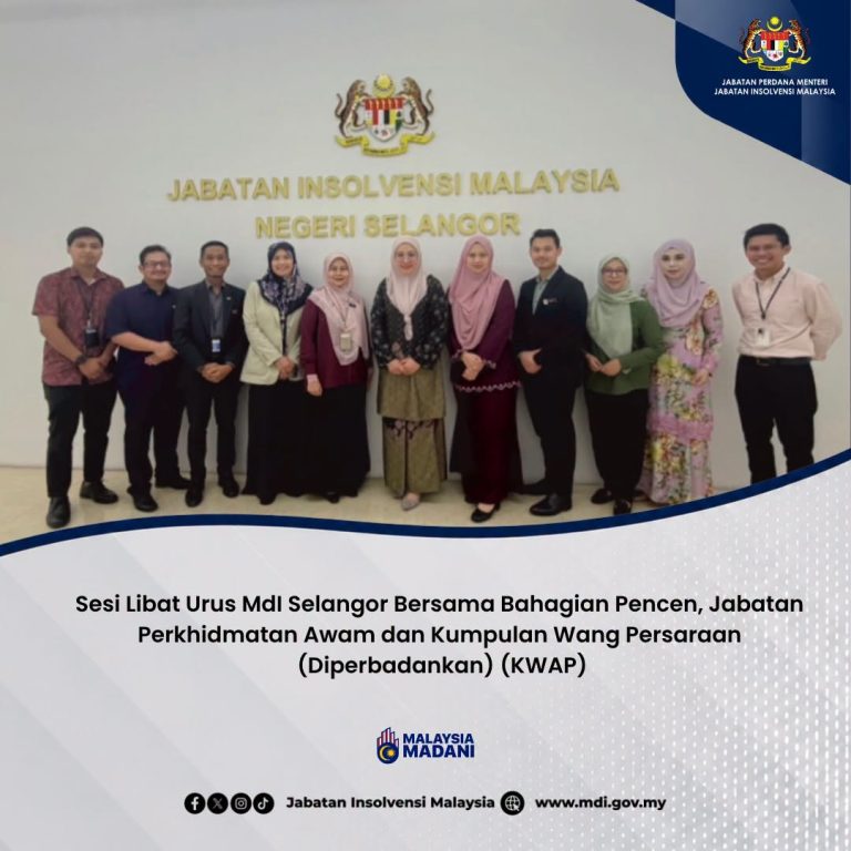 18 Ogos 2026 | Sesi Libat Urus bersama Bahagian Pencen, Jabatan Perkhidmatan Awam (JPA) dan Kumpulan Wang Persaraan (Diperbadankan) (KWAP)