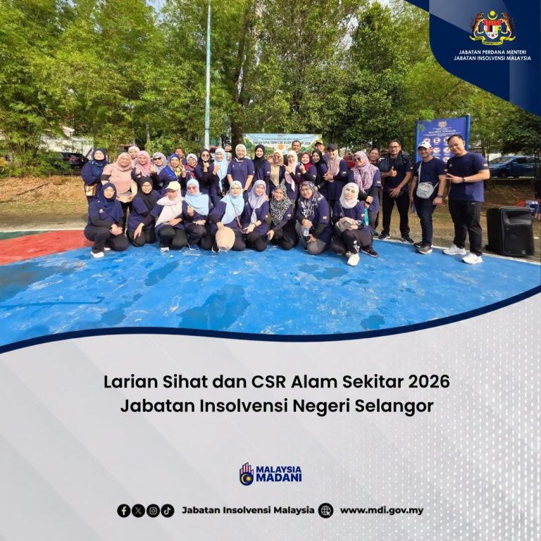 18 Ogos 2026 | Larian Sihat dan CSR Alam Sekitar 2026 Jabatan Insolvensi Malaysia Negeri Selangor